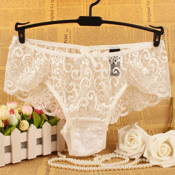 Panties For Women Plus Size Thongs Woman 2024 Women Sexy Panties Lace Cutout Hollow Waist Sexy Panties Calcinhas Feminina - Image 3