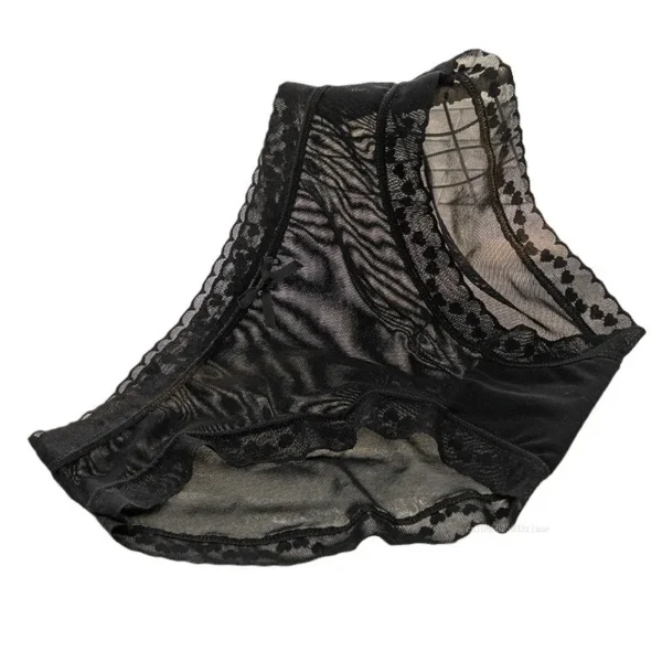 Japanese Girls' Lace Panties Women's Sexy Mid Waist Underwear Thin Breathable Comfort Briefs Bow Breathable Women's Lingеrie - Image 6