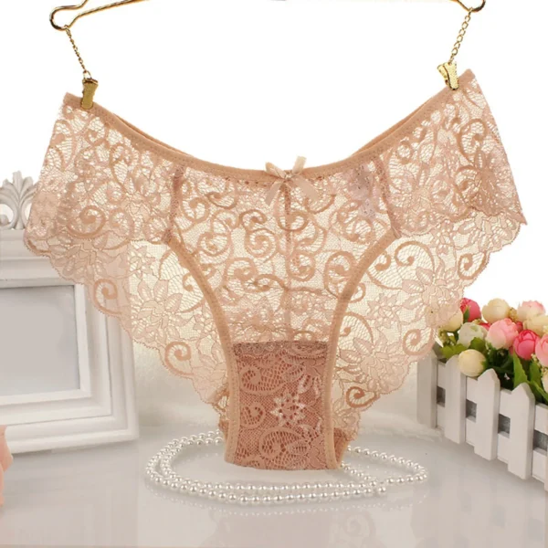 Panties For Women Plus Size Thongs Woman 2024 Women Sexy Panties Lace Cutout Hollow Waist Sexy Panties Calcinhas Feminina - Image 4