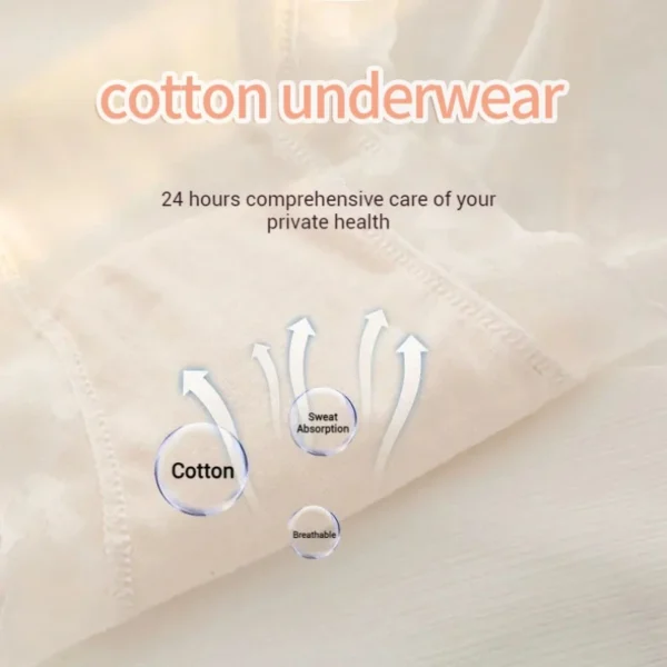 Japanese Girls' Lace Panties Women's Sexy Mid Waist Underwear Thin Breathable Comfort Briefs Bow Breathable Women's Lingеrie - Image 5