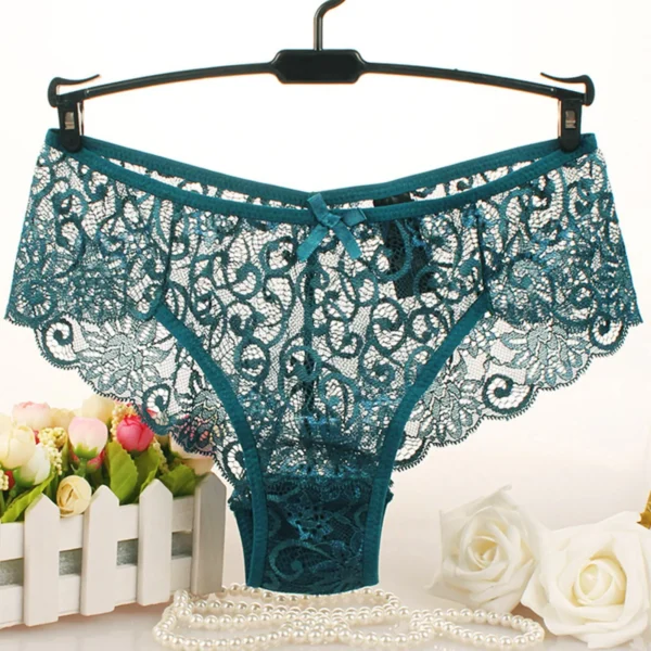 Panties For Women Plus Size Thongs Woman 2024 Women Sexy Panties Lace Cutout Hollow Waist Sexy Panties Calcinhas Feminina - Image 6