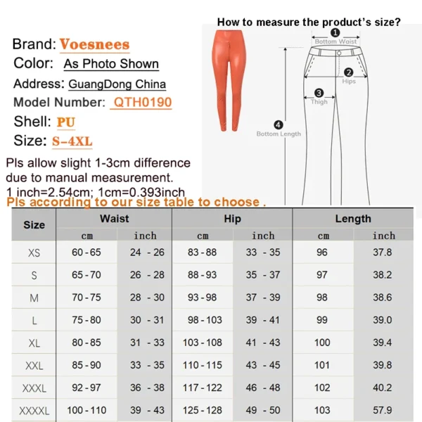 Open Crotch Pants for Women Sexy Black Matte Leather Double Zipper Bodycon Trousers Ladies Exotic Slim Nightclub Leggings Custom - Image 5