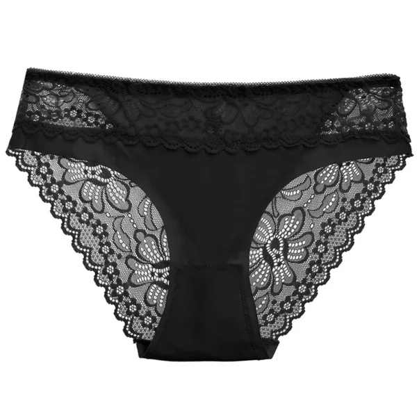 3pcs Sexy Lace Shapers Panties Europe Women Seamless Hip Raise Slimming Tummy Control Briefs Transparent 2XL Plus Size Lingerie - Image 5